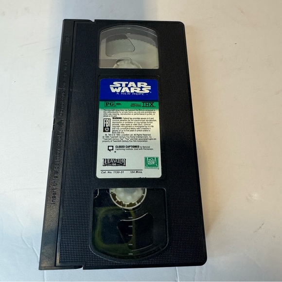 Star Wars: A New Hope VHS 1995 Lucasfilm LTD. Digitally Mastered - Picture 4 of 5